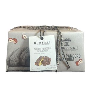 orsari “Cuor di Pandoro” with Gianduia Cream 750g – Soft Italian Cake with Chocolate and Hazelnuts