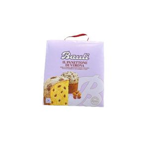 Bauli Panettone di Verona 1kg – Traditional Italian Cake with Raisins, Almonds and Icing Sugar – Naturally Leavened, Soft and Fragrant