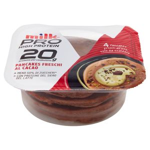 Crêpes riches en protéines Milk Pro al Cacao Freschi 4 x 40 Gr.