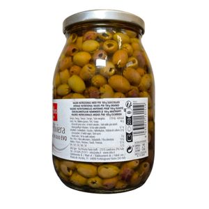 Robo Riviera Pitted Olives in Extra Virgin Olive Oil 950 g – Selected Olives in EVO Oil_1