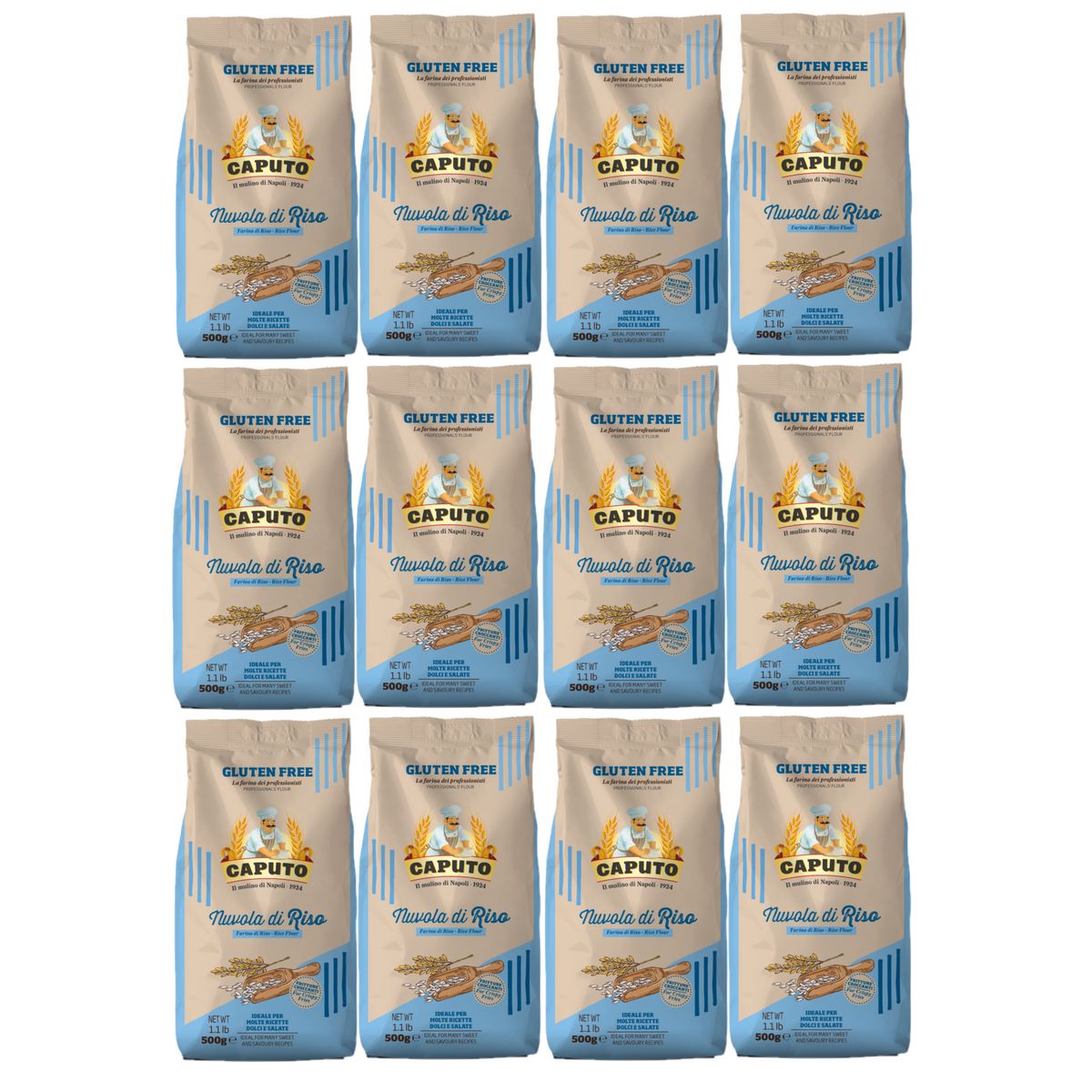 Mulino Caputo rice flour 500 g - 12 pieces
