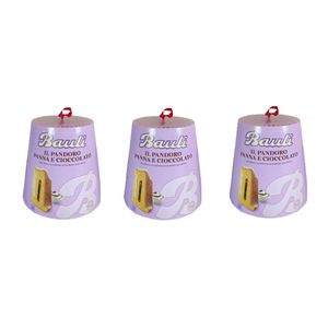 Bauli Pandoro Crème et Chocolat 750g – Gâteau de Noël italien à double garniture de crème et de chocolat, levé naturellement_0
