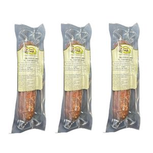 Central Funghi Long Sausage with Black Truffle approx. 300 g – Italian Cured Meat with Truffle_0