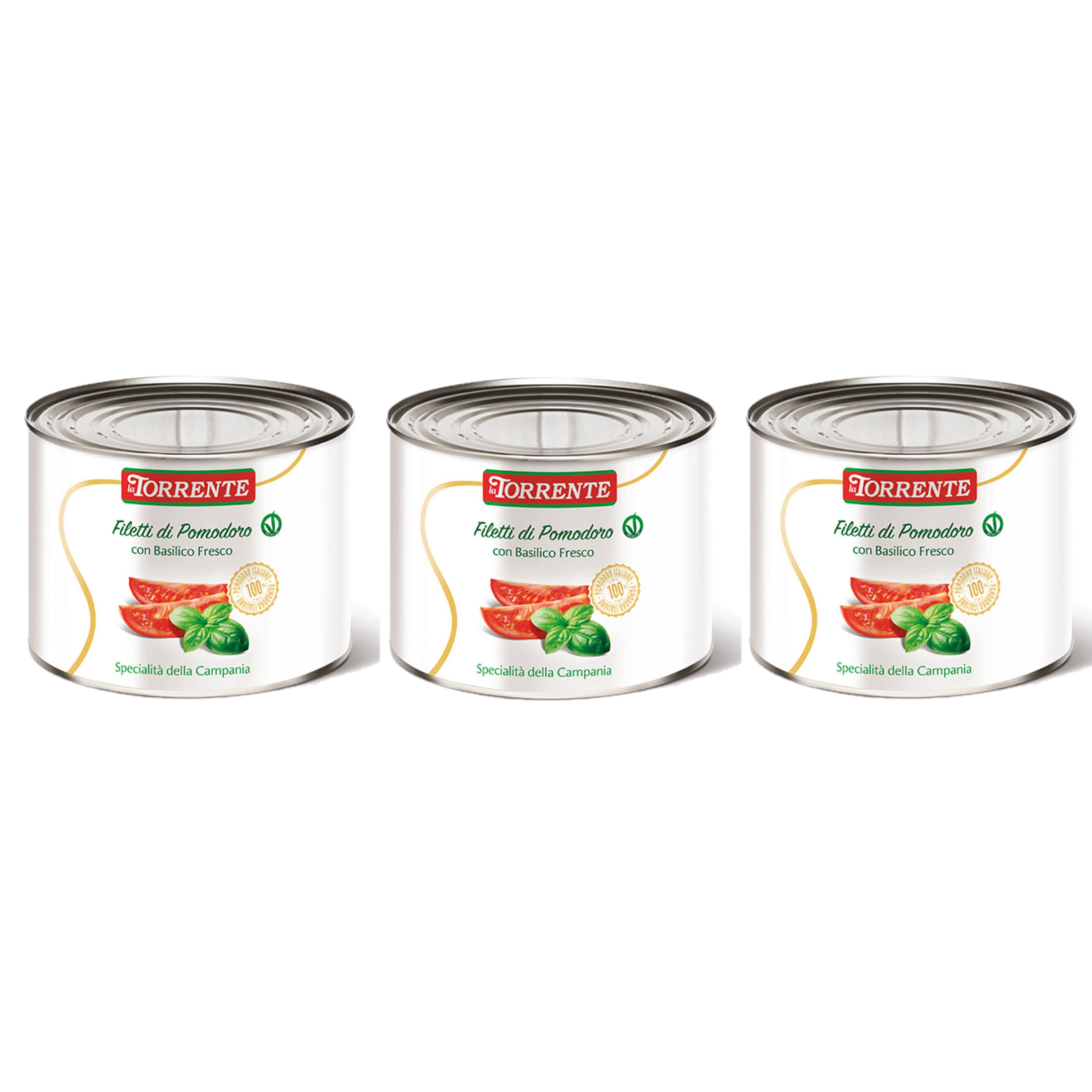 【tomato】新品未使用 TENDERLOIN 2点 San Marzano Tomato Fillets with Fresh Basil La Torrente 2000g