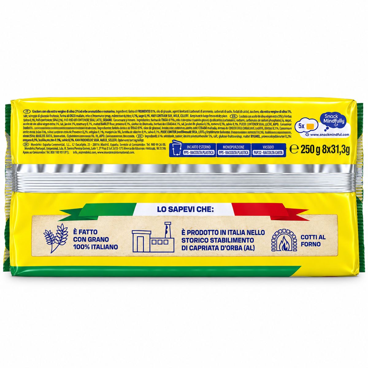 TUC Cracker Rosmarino ed Erbe Aromatiche 250 g