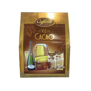 Caffarel Caja Regalo “Le Vie del Cacao” 5 Piezas – Selección Gourmet Italiana de Chocolates y Pralinés Premium