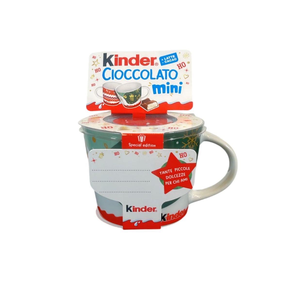 Tasse de Noël Kinder avec Kinder Mini 102 g