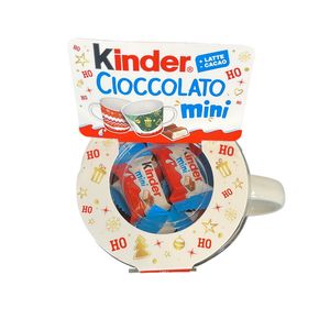 Kinder Tasse de Noël avec Kinder Mini 102 g – Idée Cadeau Gourmande avec Mini Chocolats au Lait | Édition Limitée de Noël_1