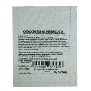 Antico Forno Chiacchiere al Pistacchio 250 g – Dolce Tradizionale Ricoperto al Pistacchio_1