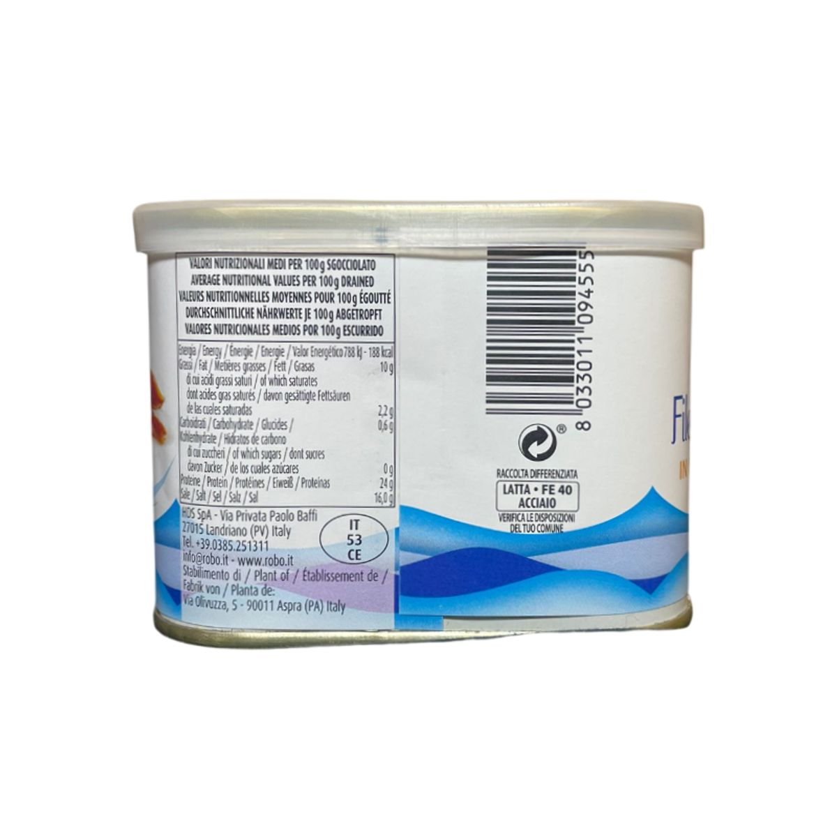 Filetes de Anchoa Robo 700 Gr