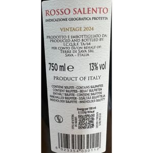Notte Rossa Rotwein Salento IGP 750 ml_1