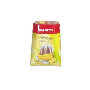 Balocco Lemondoro Pandoro 800g – Soft Italian Christmas Cake with Sicilian Lemon Cream Filling