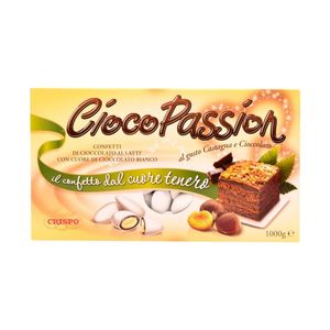 Crispo Confetti CiocoPassion Chestnut and Chocolate 1 kg. ( Shelf Life 30/05/2025 )