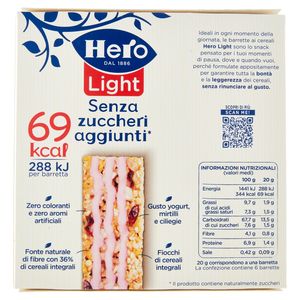 Barres aux fruits rouges Hero Light 6 x 20 gr._desktop_3