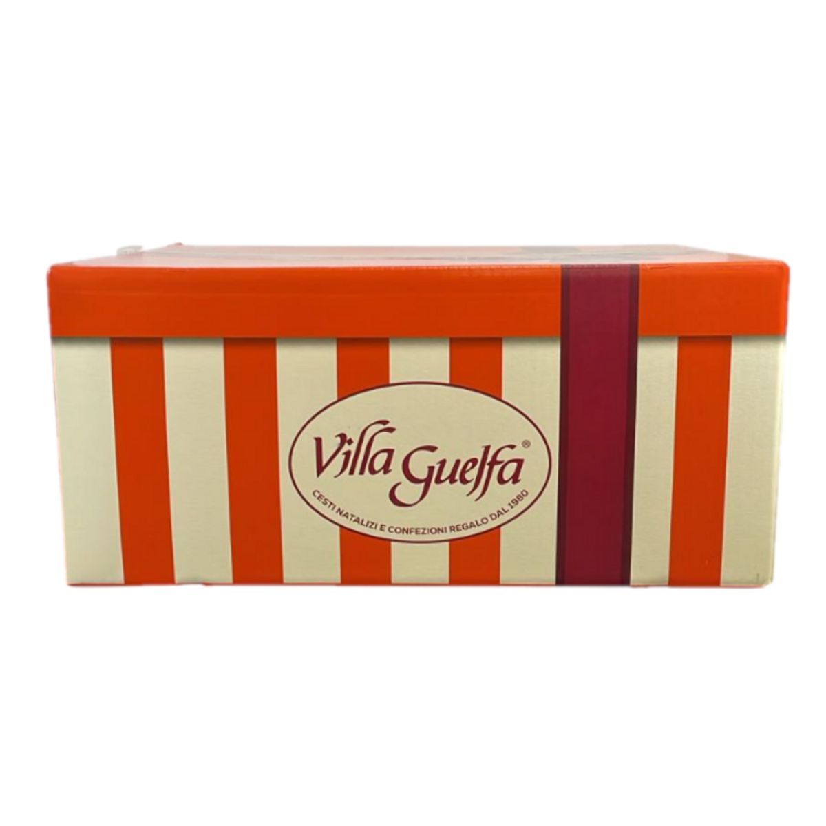 Villa Guelfa „Prince“ Weihnachtsgeschenkkorb – Tre Marie Panettone, Jahrgangs-Sekt, Gebäck, Schokoladentrüffel und italienische Spezialitäten – 8 Premium-Stücke