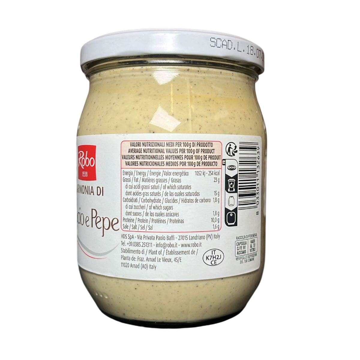 Robo Armonia di Cacio e Pepe 540 g