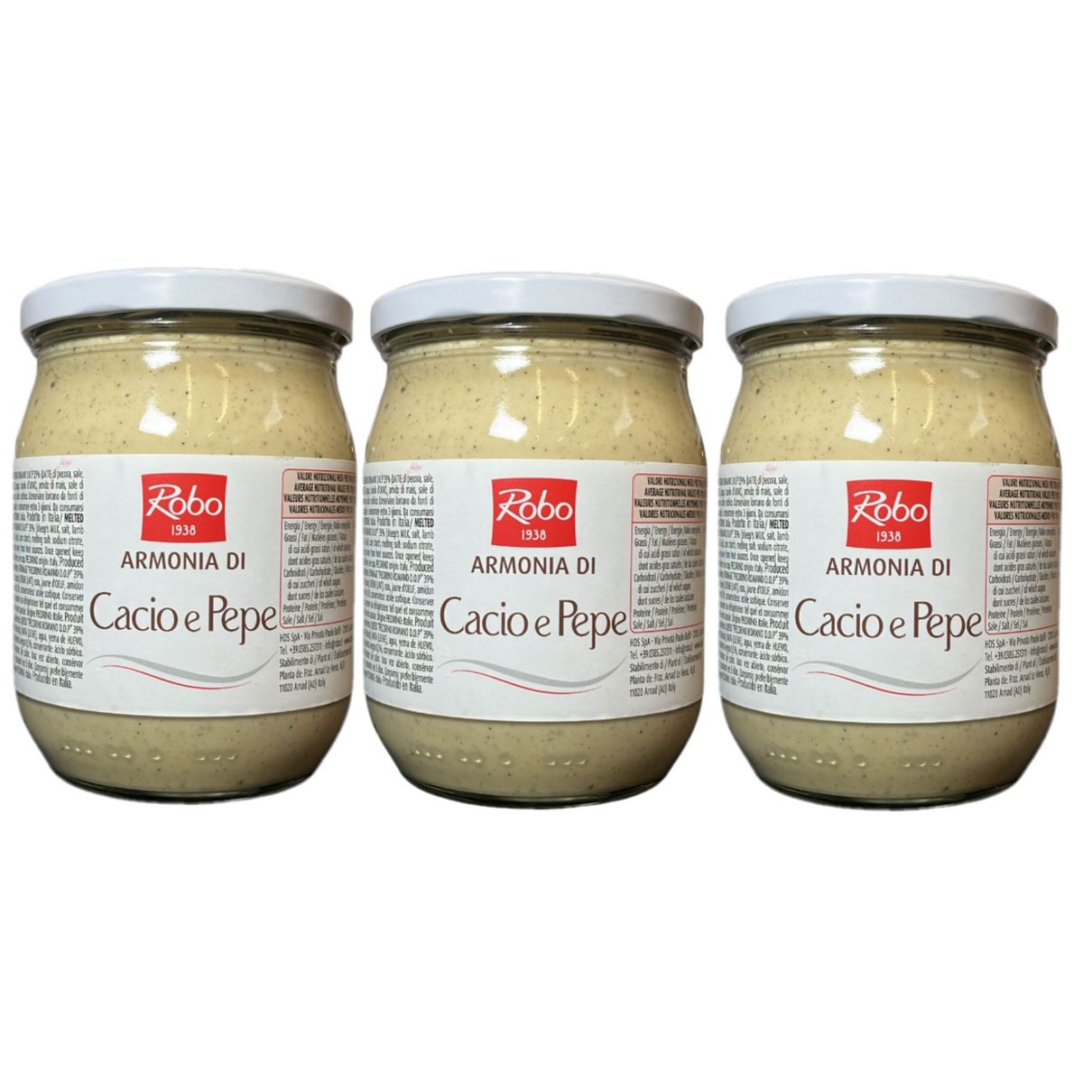 Robo Armonia di Cacio e Pepe 540 g - 3 Pieces