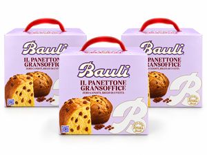 Bauli Gransoffice Panettone aux Raisins Sans Fruits Confits 900 g_0