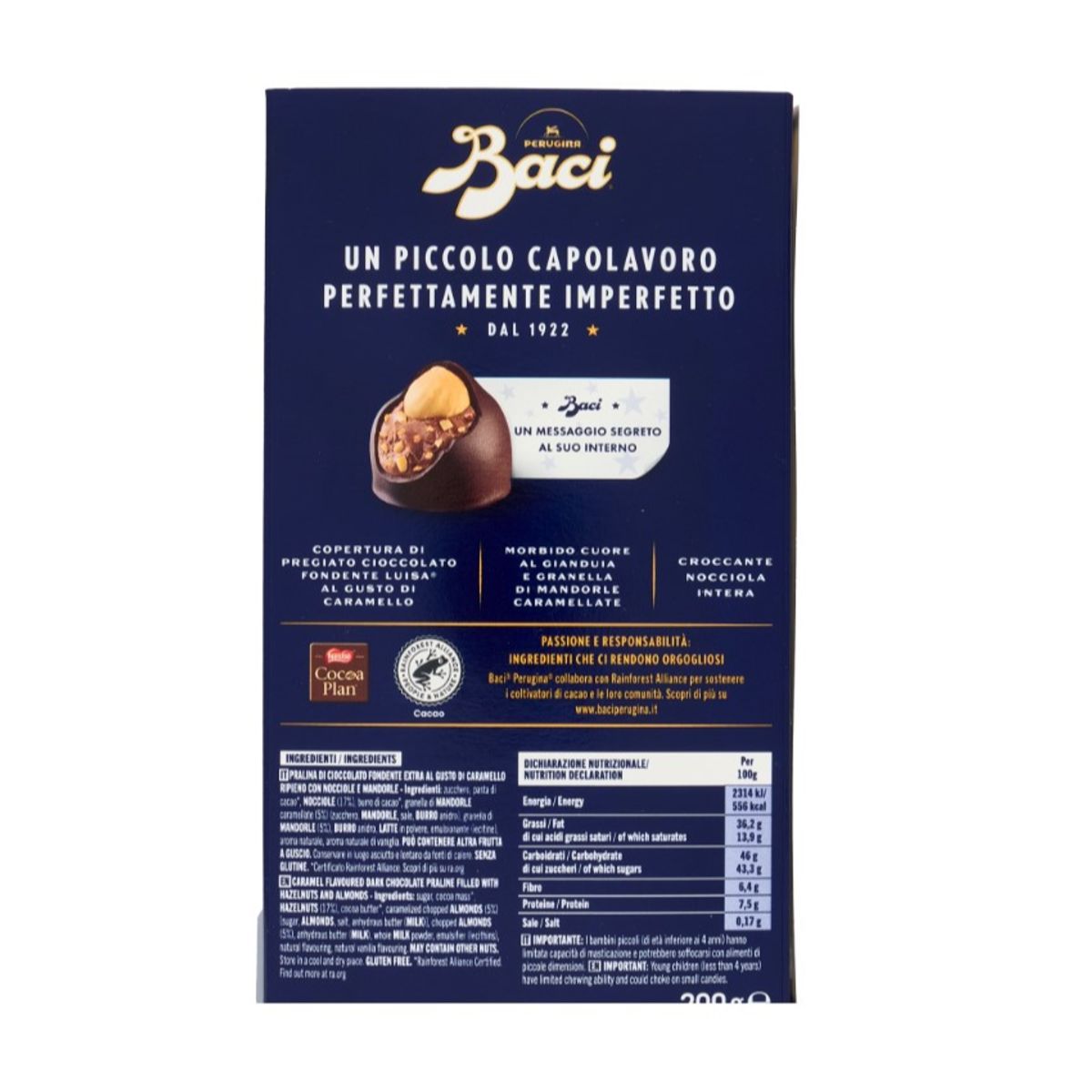 Baci Perugina Caramellato alle Mandorle 200 Gr