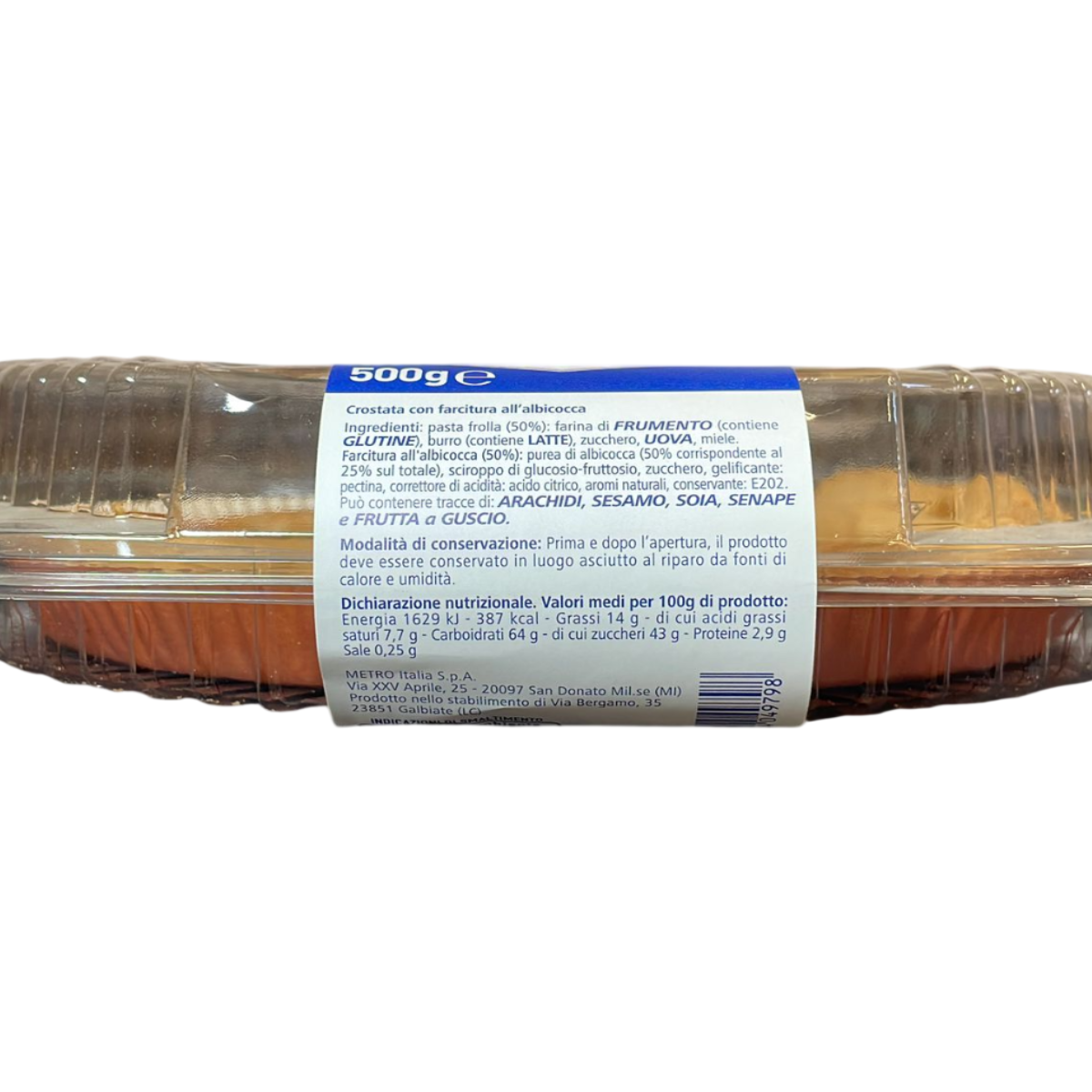 Metro Chef Apricot Tart 500g