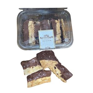 Antico Forno Chiacchiere al Cioccolato al Latte 250 g – Dolce Tradizionale Ricoperto di Cioccolato