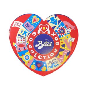 Baci Perugina Boîte Cœur Connection Box 100 g – Édition Spéciale avec Baci Classiques au Chocolat Noir