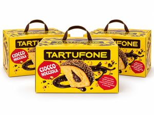 Tartufone Ciocco Nocciola Gâteau Chocolat et Noisettes 650 g_0