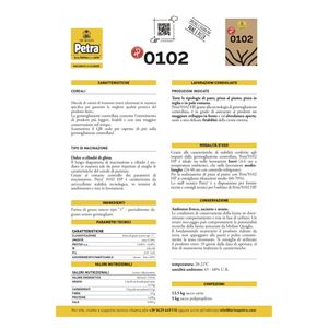 Molino Quaglia Farine PETRA 0102 HP PetraViva pour Pizza 12,5 Kg – Farine Type 1 au Blé Germé_1