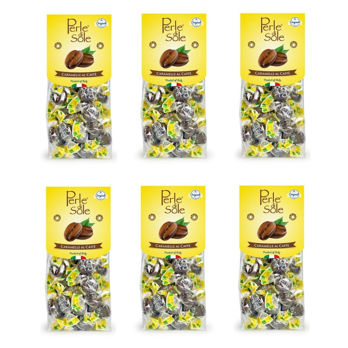 Perle di Sole Coffee Candies 150 Gr.