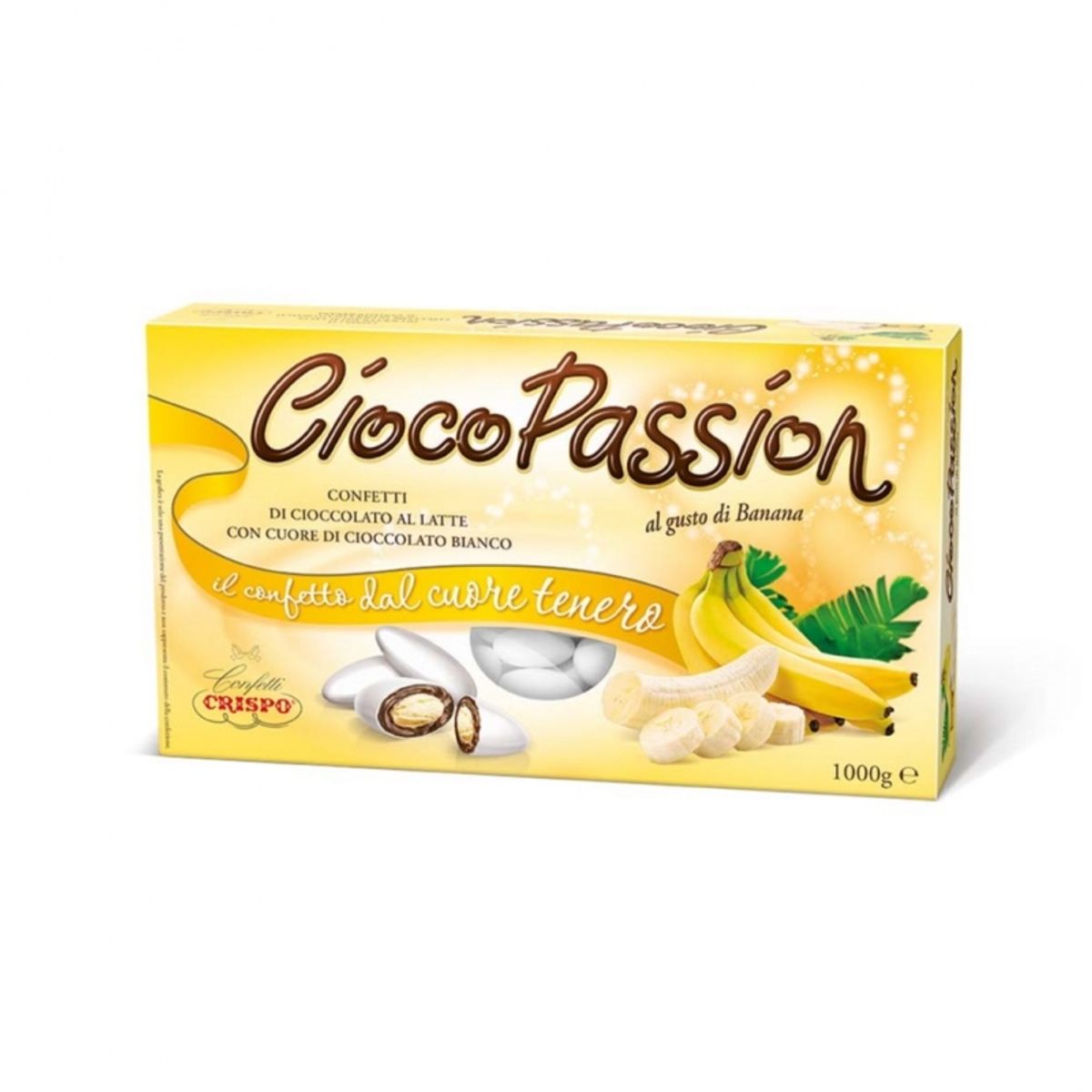 Crispo CiocoPassion Grageas de Plátano 1 kg.