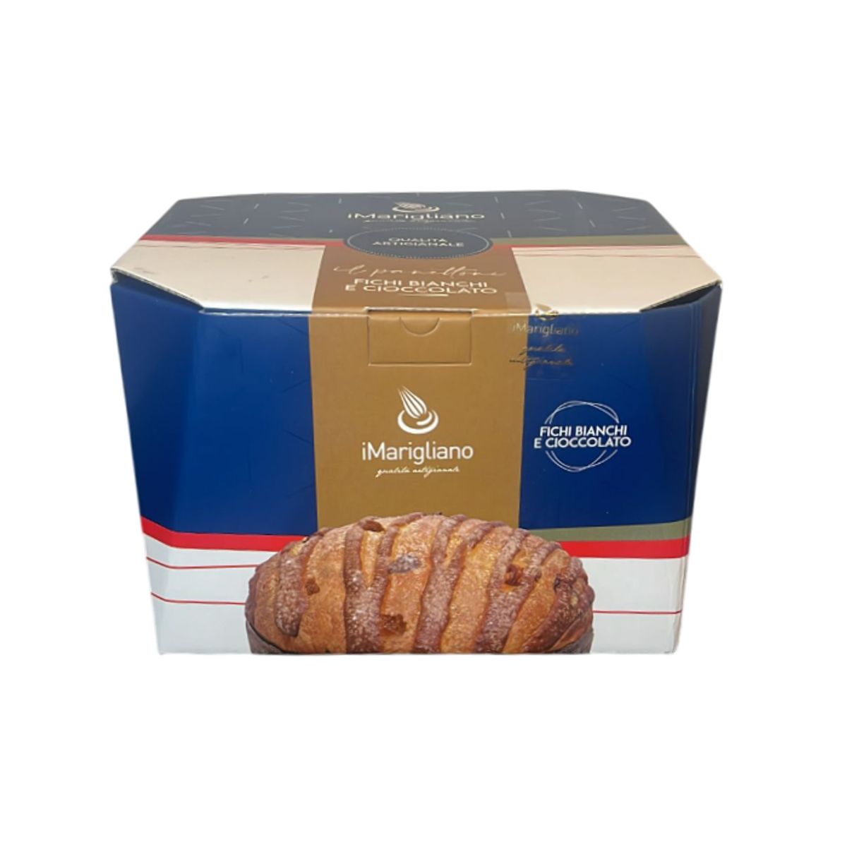 iMarigliano Panettone with White Figs and Chocolate 1 kg