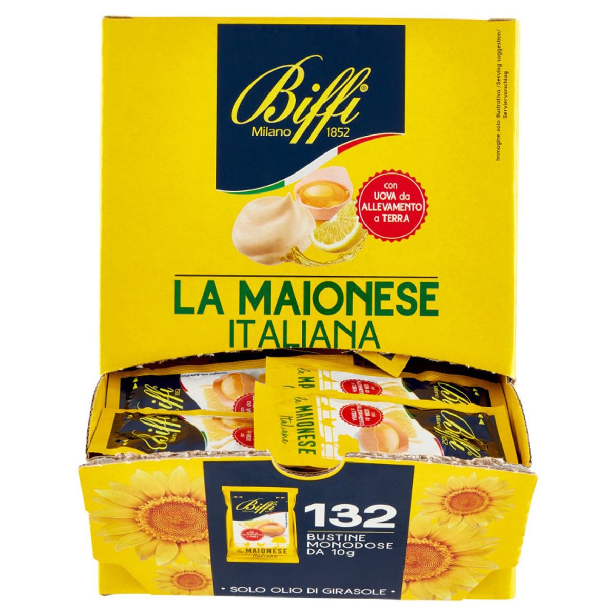 Biffi Italienische Mayonnaise-Beutel 132 x 10 Gr.