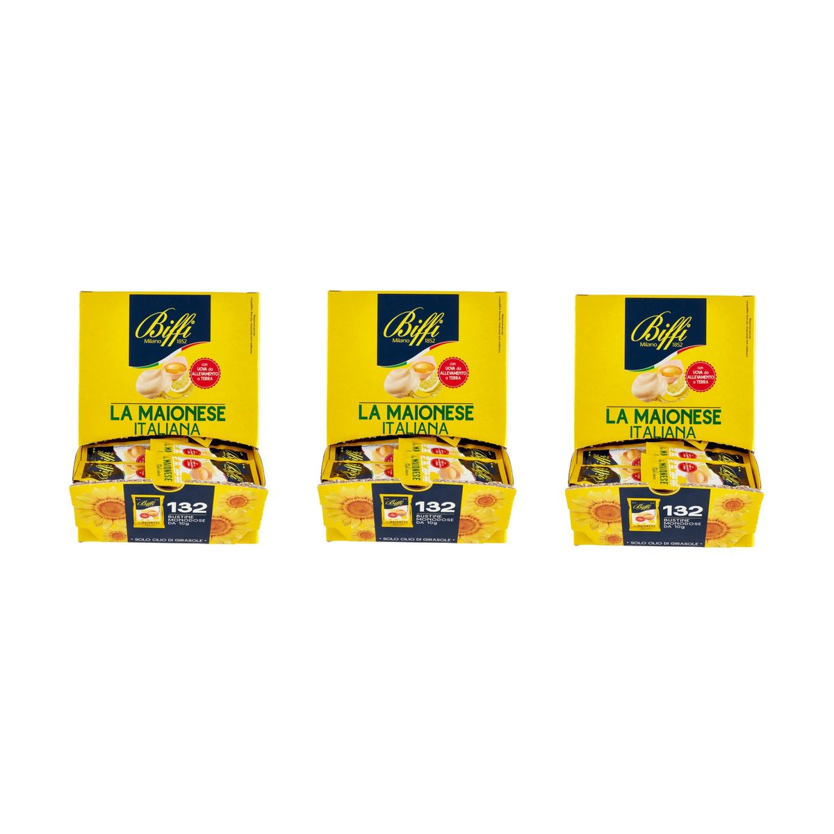 Biffi Italienische Mayonnaise-Beutel 132 x 10 Gr.