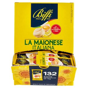 Biffi Italienische Mayonnaise-Beutel 132 x 10 Gr.