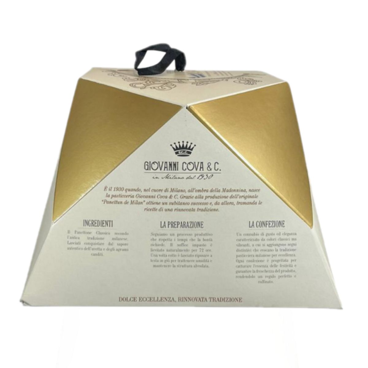 Giovanni Cova & C. – Panettone Classico 1930 con Uvetta e Canditi 1kg, creati per essere univoci, accattivanti e ottimizzati SEO per il tuo store www.youdreamitaly.com .