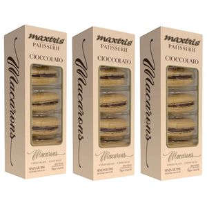 Maxtris Chocolate Macarons 5 Pcs 70 Gr._0
