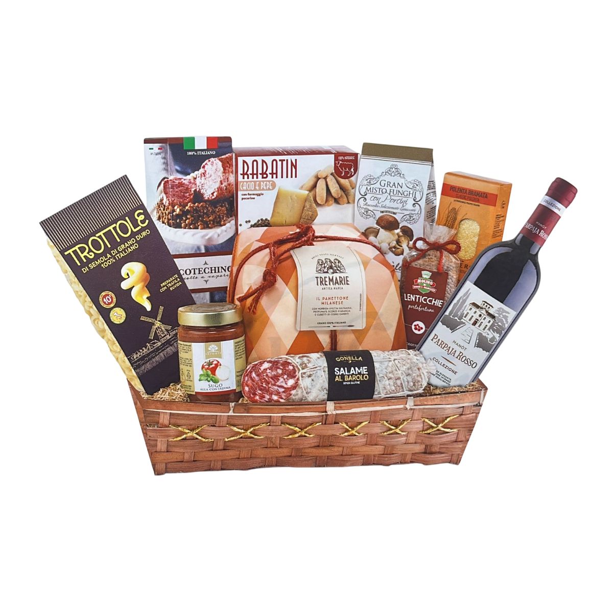 Villa Guelfa Weihnachtskorb „Bauernhof“ 11-teilig