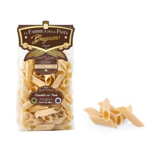 La Fabbrica della Pasta di Gragnano "Mâts de drapeaux lisses Bougies ca' Pont" Pâtes Gragnano 500 Gr.