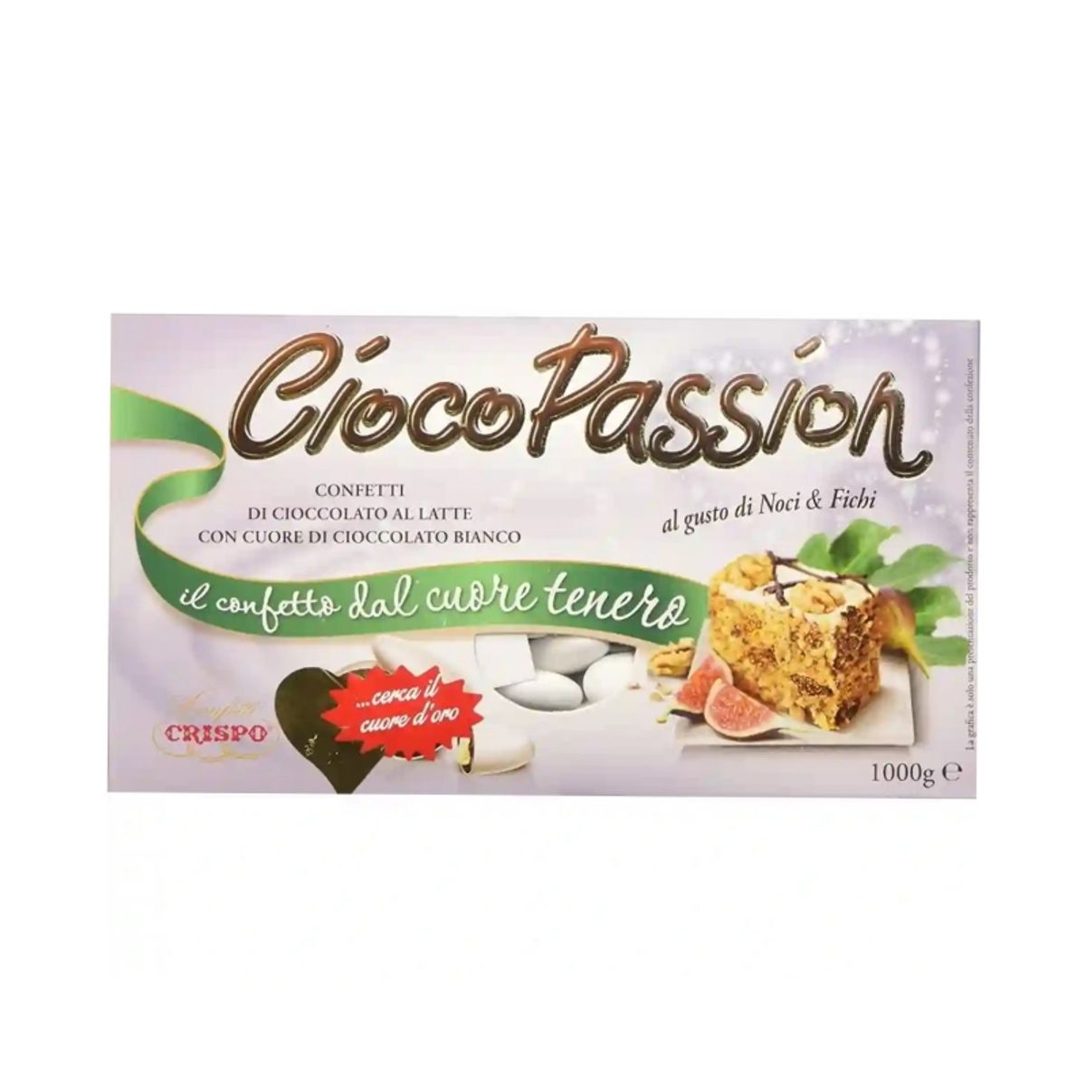 Crispo Confetti CiocoPassion Walnüsse und Feigen 1 kg.