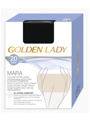 Collant Extra Large Donna 20 Den di Golden Lady Mara