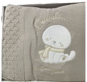 Piumoncino Culla Ricamato di Nazareno Gabrielli 70x85 cm_0