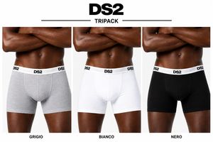 Tripack Boxer Uomo DS2 Drop Season 2 in Superior Bielastic Cotton