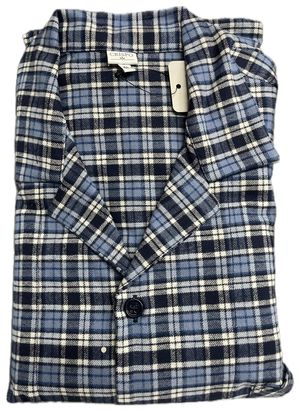 Pigiama Uomo Aperto in Flanella di Crispo Art. Ulisse_0