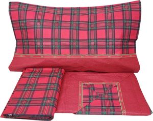 Completo Letto Tartan Matrimoniale Irge