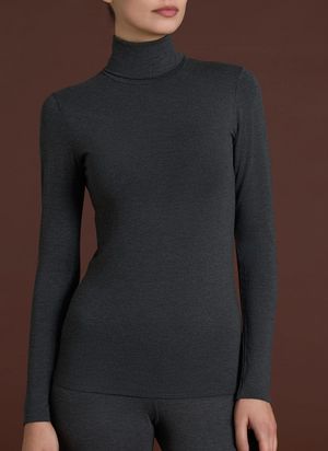 RAGNO Maglia Lupetto Donna Manica Lunga in Ecoviscosa Art. D794AZ