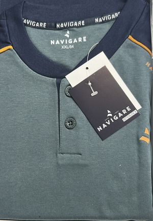 Pigiama Uomo in Interlock Navigare Art. 142028 con Calza Omaggio_0