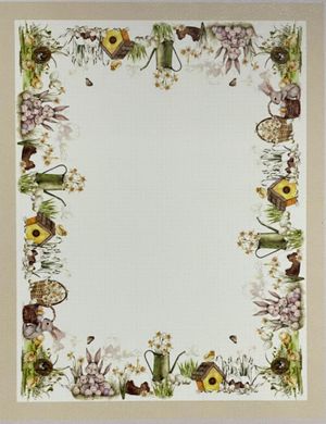 Tovaglia Stampa Digitale di Linea Oro Art. Happy Easter_1