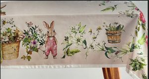 Tovaglia Stampa Digitale di Linea Oro Art. Happy Easter_desktop_2