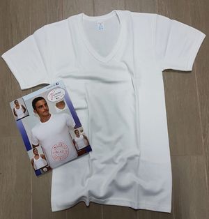 T-Shirt Scollo a V di Tiemme