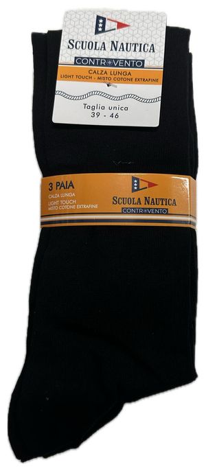 3 Paia Calze Lunghe Scuola Nautica SN151